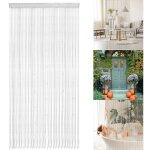Ineasicer - rideau  perles pour porte room divide rideau  perles pour porte 1x2m dcoration de la maison ...