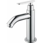 Ineasicer robinet eau froide rond mitigeur lavabo robinet salle de bains en m�tal durable robinetterie ...