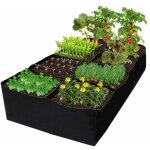 Ineasicer sacs  plantes 486l non tiss blackline, 8 plaids sac de culture pot geotextile, tissu pots ...