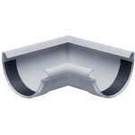 Equerre de chneau 90 degrs demi - ronde, angle intrieur, bourrelet intrieur en pvc, pice de raccordement ...