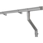 Kit de gouttières pour abri de jardin, carport, terrasse, 83mm gouttière à caisson 1 côté de toit, gouttière ... Kit de gouttières pour abri de jardin, carport, terrasse, 83mm gouttière à caisson 1 côté de toit, gouttière ...