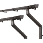 Kit de gouttières pour maison de jardin, abri der jardin, 100mm semi - circulaire deux côtés de toit, ... Kit de gouttières pour maison de jardin, abri der jardin, 100mm semi - circulaire deux côtés de toit, ...