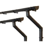 Kit de gouttières pour maison de jardin, abri der jardin, 100mm semi - circulaire deux côtés de toit, ... Kit de gouttières pour maison de jardin, abri der jardin, 100mm semi - circulaire deux côtés de toit, ...