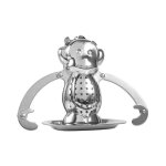 Infuseur � th� en vrac en acier inoxydable mignon, filtre � boule, diffuseur d'�pices � base de plantes, ...