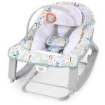 Ingenuity - transat bb bascule volutif 3 - en - 1 keep cozy - tropical rainbow - 3 positions: arche ...