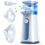 Inhalateur, inhalateur portable pour adultes et enfants, kit d'inhalateur silencieux et r�glable avec ...