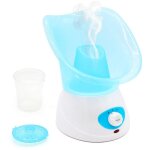 Inhalateur vapeur �lectrique - 2 embouts (facial & nasal) - diffusion vapeur chaude - r�servoir avec ...