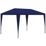Jinlefu - inlife tonnelle de jardin tente de rception chapiteau bleu 3x3m - bleu
