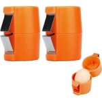 (inoxydable, pp)ouvre coquille oeuf - inoxydable - casse oeuf facile - s�parateur jaunes et blancs - ...