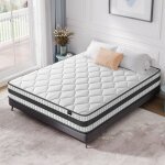 Inre - matelas 160x200 cm �paisseur 25 cm, ressorts ensach�s, confort ferme, certifi� oeko - tex, 7 zones ...