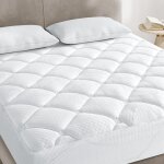 Inre - surmatelas 140x190 cm confort optimal - moelleux, anti - acarien, respirant - double face - pour ... Inre - surmatelas 140x190 cm confort optimal - moelleux, anti - acarien, respirant - double face - pour ...