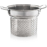 Insert en acier inoxydable pour cuiseur � p�tes anett 24 cm, 8 l