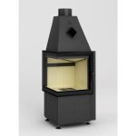 Azura home design - insert à bois d'angle smart 2l / pt 51 cm - gauche Azura home design - insert à bois d'angle smart 2l / pt 51 cm - gauche