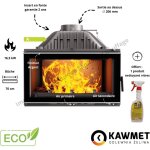 Insert à bois fonte w16 16, 3 kw eco kawmet Insert à bois fonte w16 16, 3 kw eco kawmet