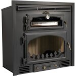 Insert à bois avec four ventilé canalisable - bronpi everest 15 kw Insert à bois avec four ventilé canalisable - bronpi everest 15 kw