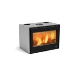 La nordica - insert à bois raccordable inserto 80 wide 5. 0 12. 4 kw avec cadre 4 côtés La nordica - insert à bois raccordable inserto 80 wide 5. 0 12. 4 kw avec cadre 4 côtés