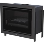 Bronpi - insert à bois ventilé canalisable paris 70 12 kw avec kit air - porte fonte - avec vitre sérigraphiée ... Bronpi - insert à bois ventilé canalisable paris 70 12 kw avec kit air - porte fonte - avec vitre sérigraphiée ...