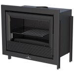 Bronpi - insert à bois ventilé canalisable paris 70 12 kw sans kit air - porte fonte - sans vitre sérigraphiée ... Bronpi - insert à bois ventilé canalisable paris 70 12 kw sans kit air - porte fonte - sans vitre sérigraphiée ...