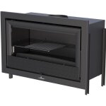 Bronpi - insert à bois ventilé canalisable paris 90 14 kw sans kit air - porte fonte - sans vitre sérigraphiée ... Bronpi - insert à bois ventilé canalisable paris 90 14 kw sans kit air - porte fonte - sans vitre sérigraphiée ...