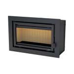 Bronpi - insert à bois ventilé canalisable florida p 14 kw porte fonte - sans vitre sérigraphiée Bronpi - insert à bois ventilé canalisable florida p 14 kw porte fonte - sans vitre sérigraphiée