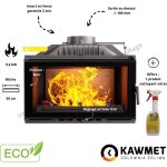 Insert à bois fonte w16 10 kw eko black kawmet Insert à bois fonte w16 10 kw eko black kawmet