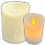 Bougie led à insérer pour éclairage funéraire sur batterie, flamme mobile, 8 cm Bougie led à insérer pour éclairage funéraire sur batterie, flamme mobile, 8 cm