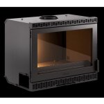 Insert a b�ches - invicta - sirocco convection naturemme - 8 kw - en fonte - b�ches 58 cm max