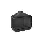 Azura home design - insert chemine  bois kfd eco max 7 standard coin gauche