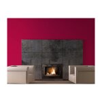 Azura home design - insert chemine  bois w9 - 9, 8kw eco