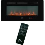 Insert chemine electrique valtaia plat 2000 w / 102 cm sannover