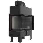Azura home design - insert cheminée floki 10kw vitre à gauche Azura home design - insert cheminée floki 10kw vitre à gauche