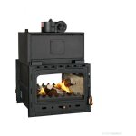 Insert chemine hydraulique prity 2c w28 ? 33, 2 kw a fonte 200 mm