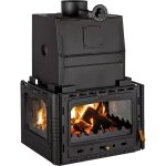 Insert de chemine prity 3c w28 33, 2 kw chaudire 28 l chauffage central