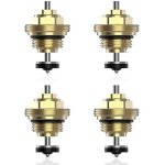 [jamais utilis�] insert de vanne m30 x 1, 5 pour chauffage au sol : 4 accessoires de collecteur pour ...