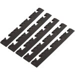 Pack 5 bordures femelles pour dalle pvc noire clipsable sol antidrapant carr garage atelier ps50crn ...
