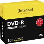 Intenso dvd - r 4. 7gb, printable, 16x 4, 7 go 10 pi�ce(s)