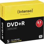 Intenso dvd + r 8. 5gb, dl, 8x 8, 5 go dvd + r dl 5 pi�ce(s)