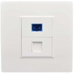 Interface fibre optique sc, prise murale, panneau jack r�seau rj45, type connecto1