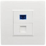 Interface fibre optique sc, prise murale, prise r�seau rj45, type connecto1 - ymyny