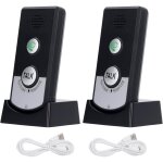Interphone domestique bidirectionnel �tanche longue port�e, interphone sans fil avec voyant lumineux ...