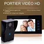 Interphone / portier vid�o couleur antivandale