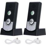Interphone sans fil � 2 voies longue port�e syst�me d'interphone interphone vocal pour maison et bureau ...