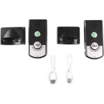 Interphone sans fil sonnette syst�me intercommunication vocal bidirectionnel maison personnes �g�es patients ...