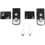 Interphone sans fil, sonnette, syst�me d'interphone vocal bidirectionnel, pour la maison, les personnes ...