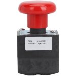 Interrupteur d'arr�t d'urgence, interrupteur d'arr�t d'urgence fiable, stable, r�ponse rapide, dc80v ...