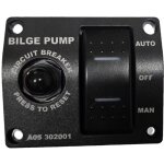 Interrupteur À bascule de pompe de cale, pompe de cale automatique 12v, panneau de commutateur de pompe ... Interrupteur À bascule de pompe de cale, pompe de cale automatique 12v, panneau de commutateur de pompe ...