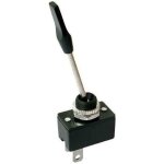 Interrupteur a bascule tige plate