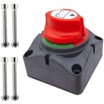 Interrupteur de batterie, isolateur interrupteur de batterie coupe circuit de batterie commutateur d'isolateur ...