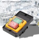 Interrupteur � bouton interrupteur pour b�tonni�re interrupteur � bouton �tanche machine - outil, bouton ...