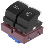Interrupteur de bouton de d�verrouillage de coffre de porte de r�servoir de carburant chrom� pour jetta ...